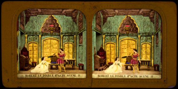Stereokort, Robert le Diable 9, acte IV, scène II - SMV - S111b