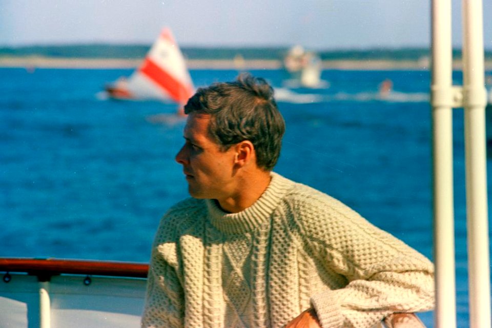 Steve Smith Aboard the Honey Fitz in Hyannis Port JFKWHP-ST-C283-39-63