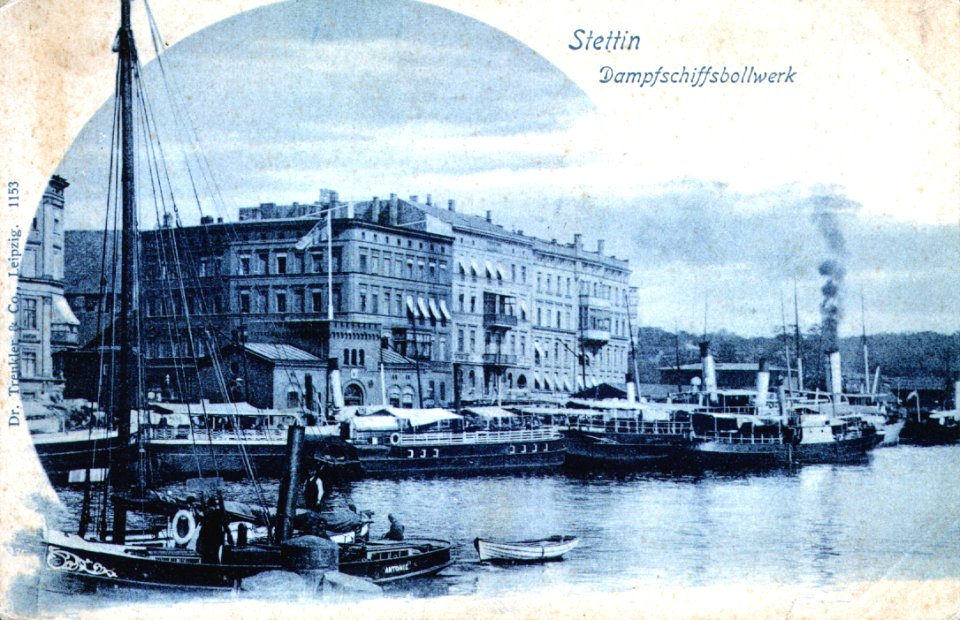Stettin Dampfschiffsbollwerk a