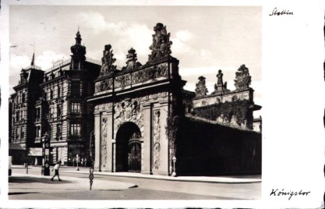 Stettin 1934 11 27 Königstor a