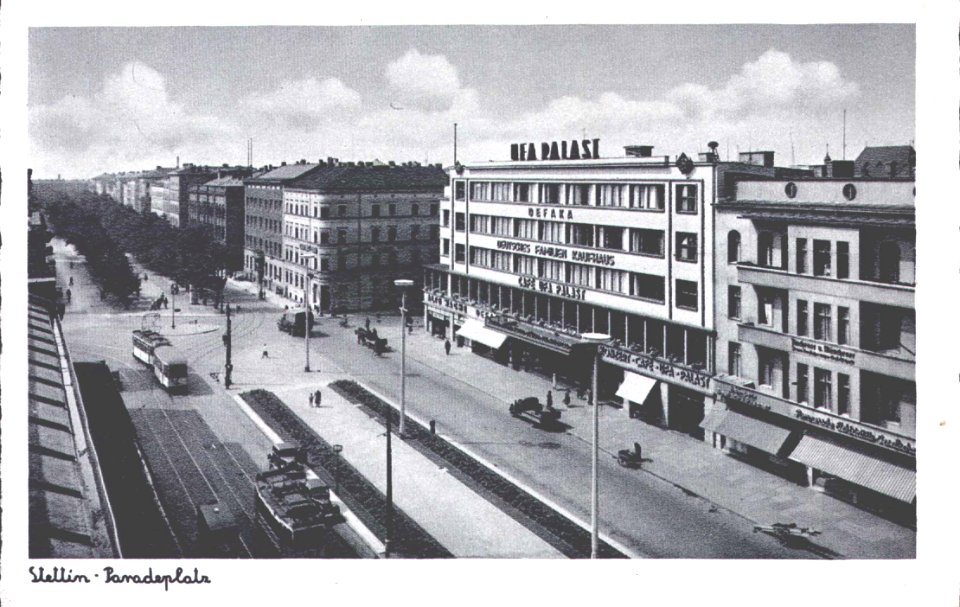 Stettin Paradeplatz a