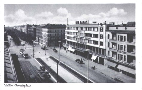 Stettin Paradeplatz a