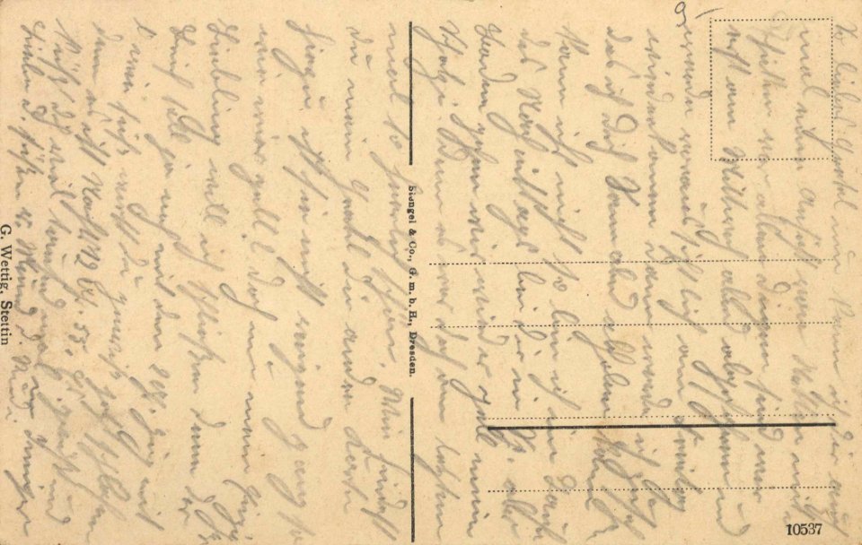 Stettin, Pommern - Am Dampferbollwerk (back) (Zeno Ansichtskarten)