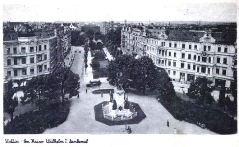 Stettin Kaiser Wilhelm I Denkmal a