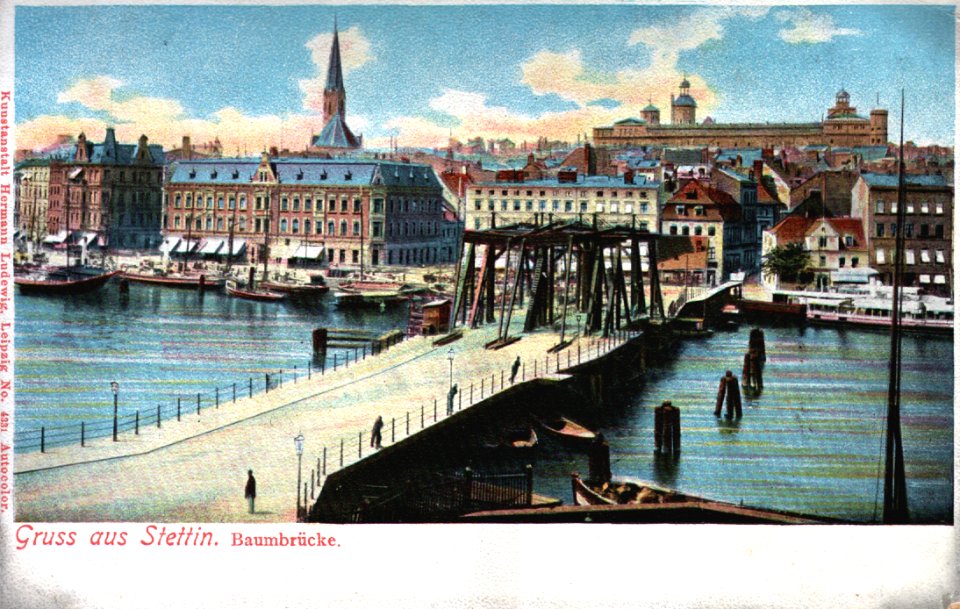 Stettin Baumbrücke ryc a