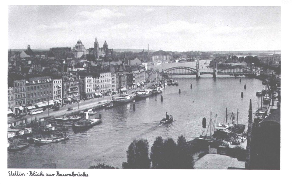 Stettin Baumbrücke a