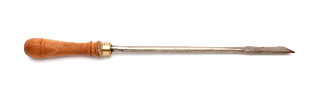 Stickstål med svarvat skaft av päronträ - Skoklosters slott - 105024