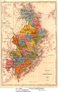 Sthlms län 1874 karta RAÄ