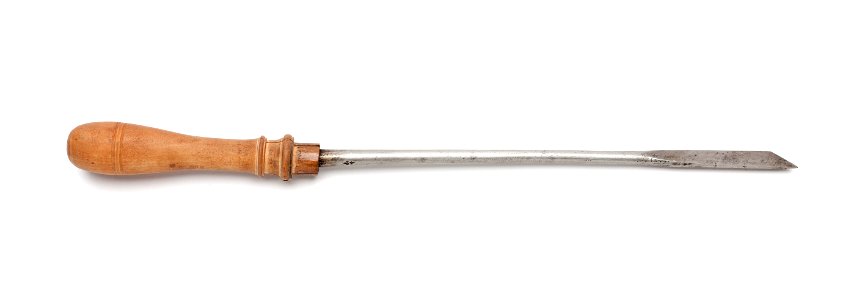 Stickstål med svarvat skaft av päronträ - Skoklosters slott - 105025