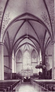 Stiftskirche Schildesche Blick zum Chor 1904