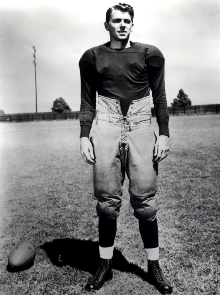 Still of Ronald Reagan from film Knute Rockne All American
