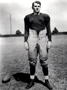 Still of Ronald Reagan from film Knute Rockne All American