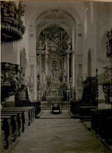 Stift Griffen, Blick gegen den Hochaltarder Stiftskirche. (BildID 15509494)