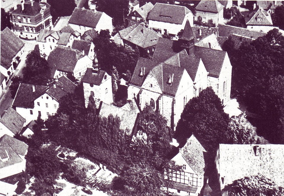 Stiftskirche Enger Postcard 1930