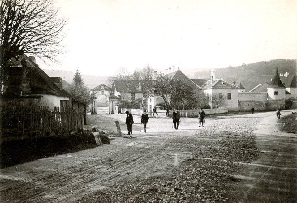 Stift Heiligenkreuz - Wiener Tor um 1895