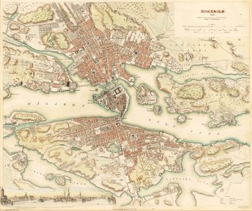 Stockholm karta 1836