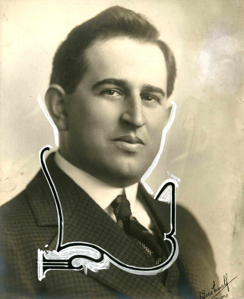Stock actor Norman Feusier (SAYRE 424)