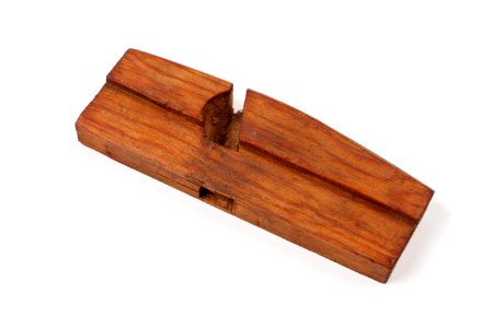 Stock till hålkälshyvel, av furu - Skoklosters slott - 92629