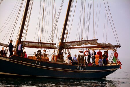 Lake water tourism photo