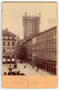 Stockholm, Brunkebergstorg med telefontornet 1891 - Nordiska Museet - NMA.0000293 photo