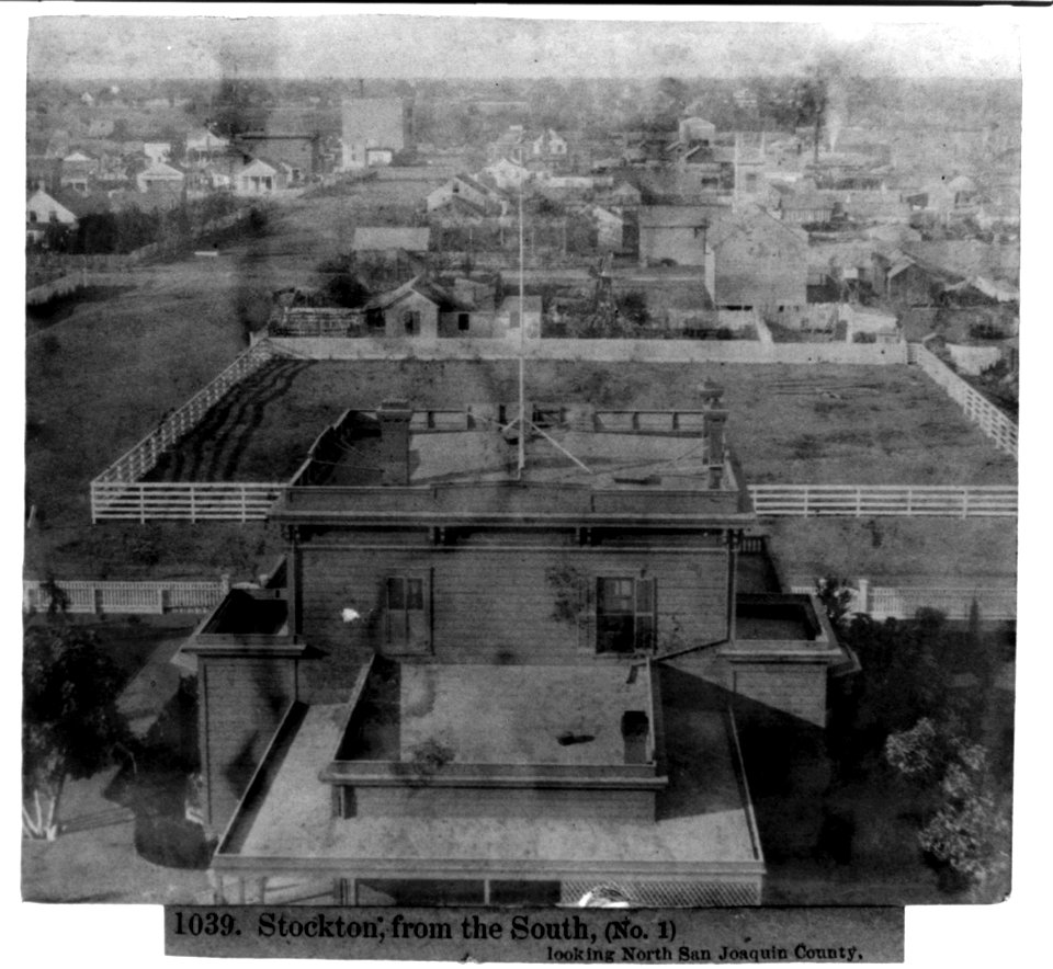 Stockton from the South (No.1) looking North, San Joaquin County LCCN2002721300