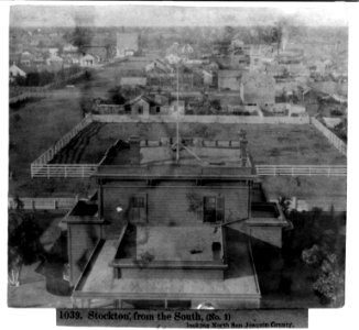 Stockton from the South (No.1) looking North, San Joaquin County LCCN2002721300