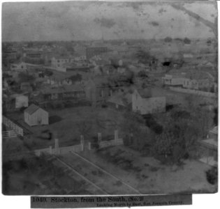 Stockton from the South (No. 2) looking North by East, San Joaquin County LCCN2002723858