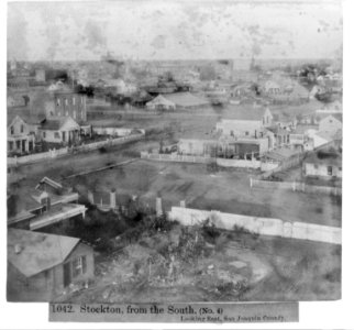 Stockton, from the South (No. 4) looking east, San Joaquin County LCCN2002719800