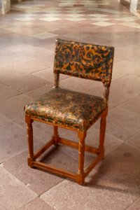 Stol av ek från cirka 1650 - Skoklosters slott - 98195