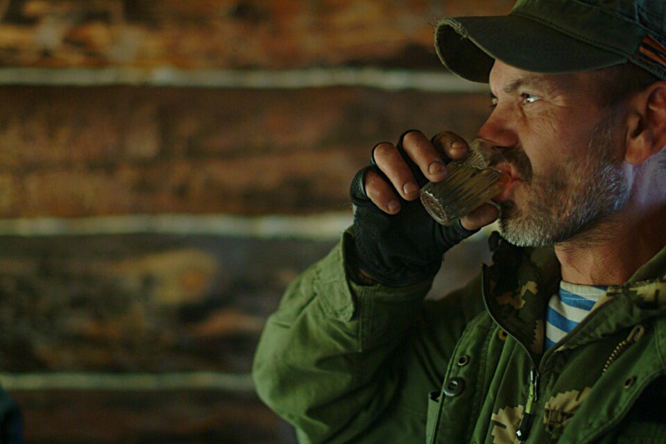 Fisherman vodka cottage