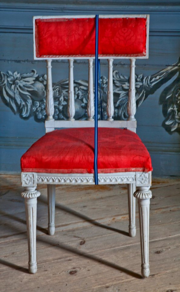 Stol av björk, 1794-1820 - Skoklosters slott - 92398