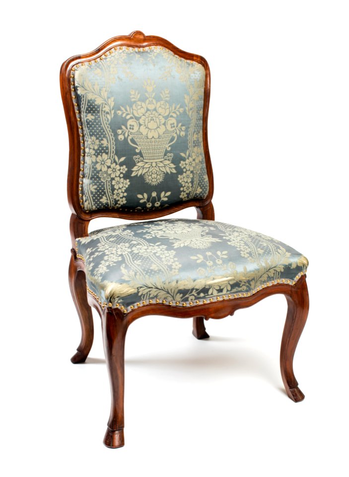 Stol, del av möbeluppsats, 1700-tal - Hallwylska museet - 109811