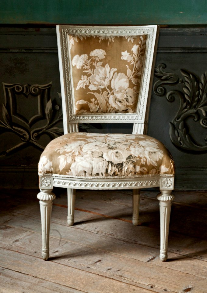 Stol av björk, 1790-tal - Skoklosters slott - 92416
