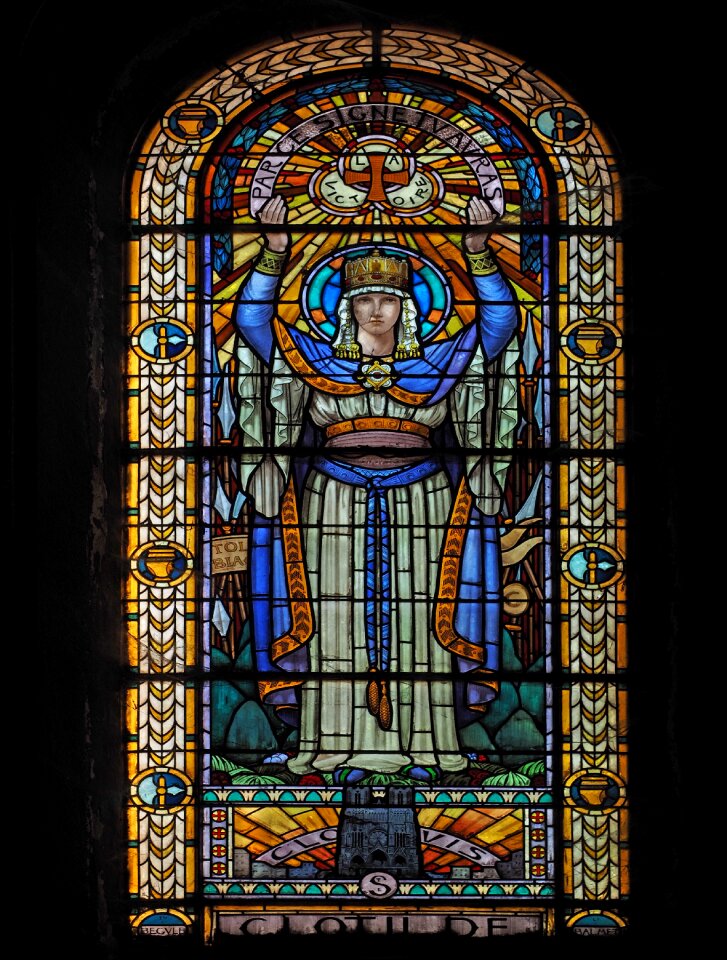 Stained glass windows church heritage