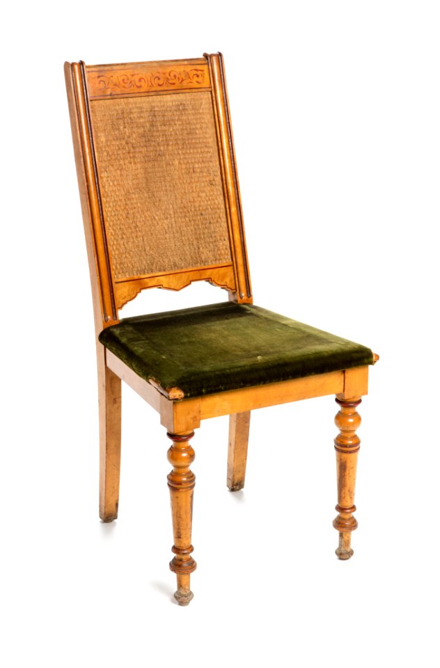 Stol, sammetzsitts - Hallwylska museet - 108503