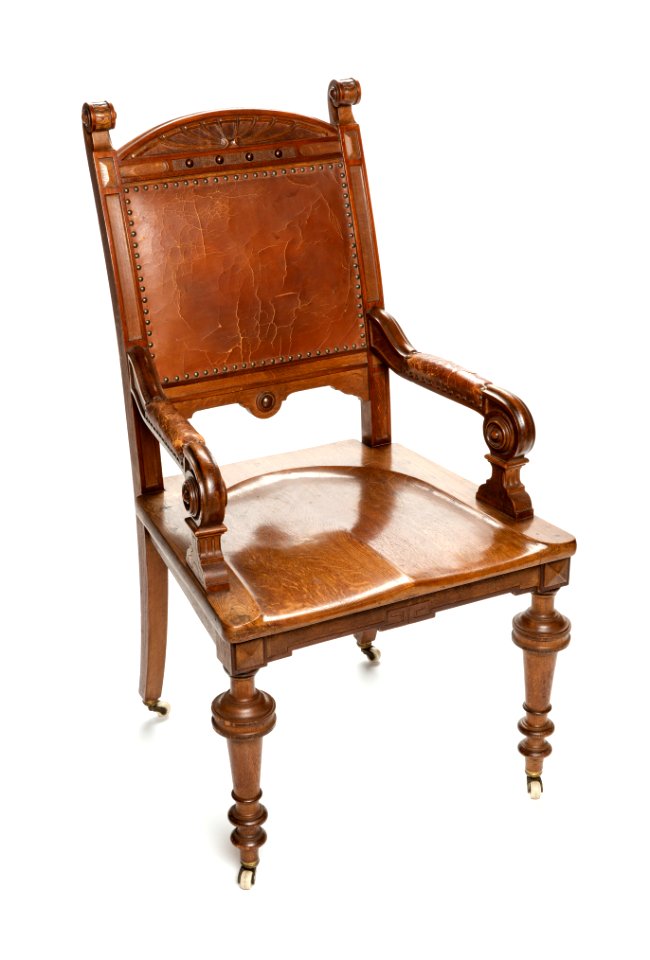Stol med hjul, 1884 - Hallwylska museet - 108447
