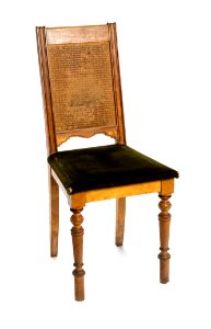 Stol med sits i sammet - Hallwylska museet - 108501