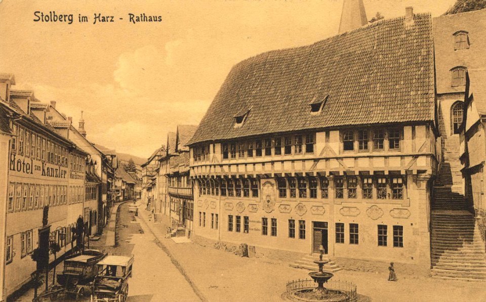 Stolberg, Sachsen-Anhalt - Rathaus (2) (Zeno Ansichtskarten)