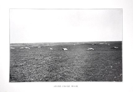 Stone circle Hogh Beveridge 1903 photo