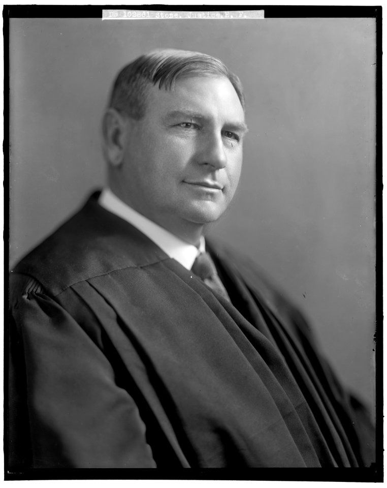 STONE, HARLAN F., JUSTICE LCCN2016862008