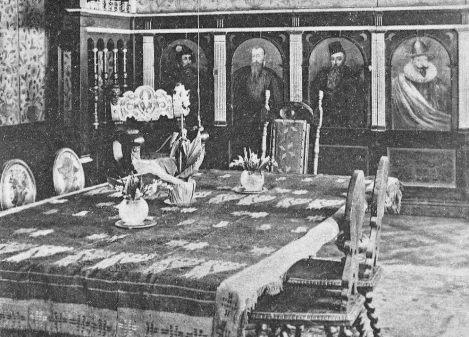 Stora Frösunda kungsrummet 1904