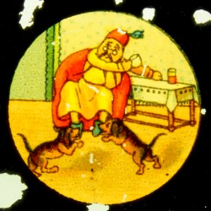 Story of a man and two dogs taking his shoes, picture 3