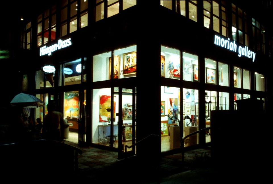 Store on street corner