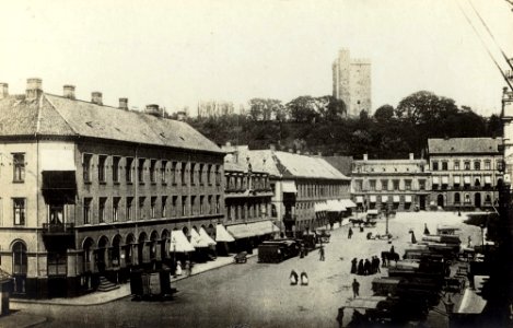 Stortorget. Helsingborg runt sekelskiftet 1900