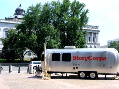 StoryCorps booth vehicle