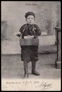 Straatventen. Kleine Mozes. Uitgave Jos Nuss, Amsterdam, Afb PBKD00443000001
