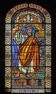 Stained glass windows religion heritage