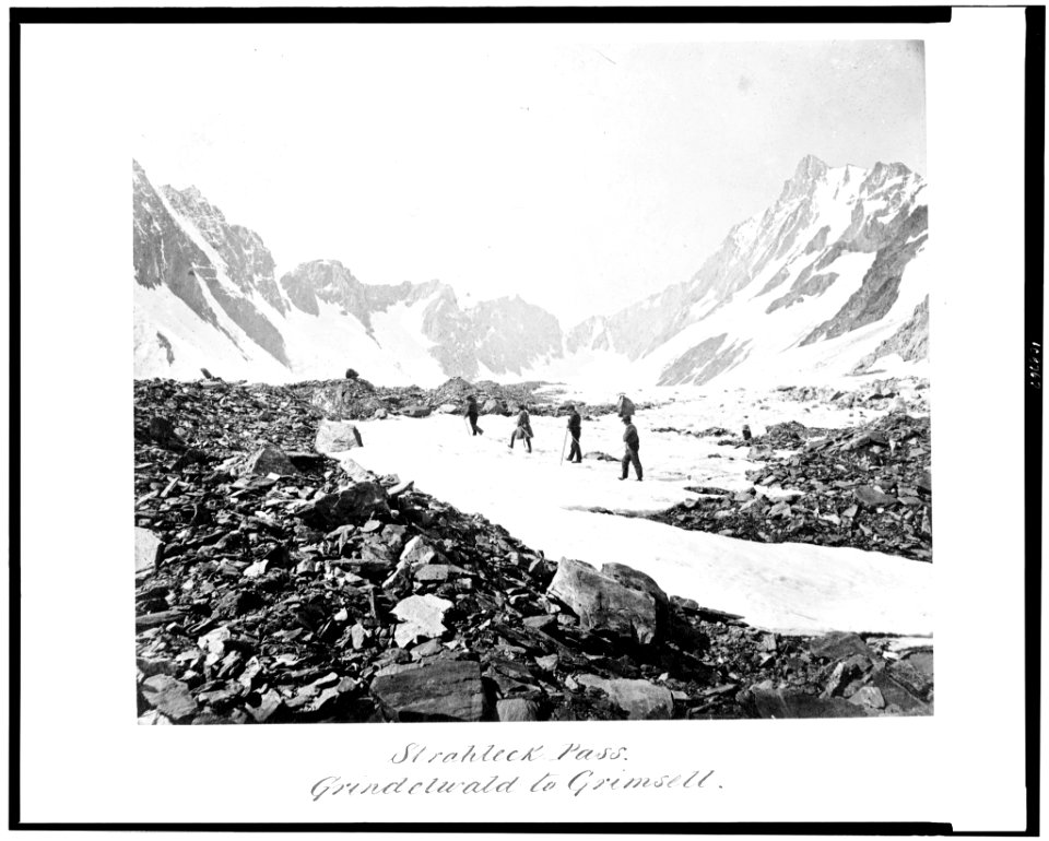Strahleck Pass. Grindelwald to Grimsell LCCN94514921