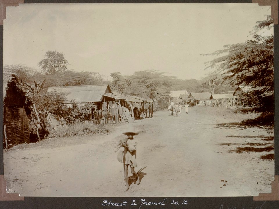 Straat te Jacmel (20 December)