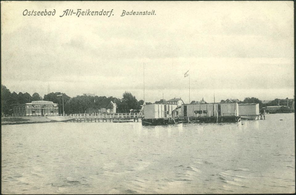Strandhalle und Badeanstalt Alt-Heikendorf (Kiel 28.223)